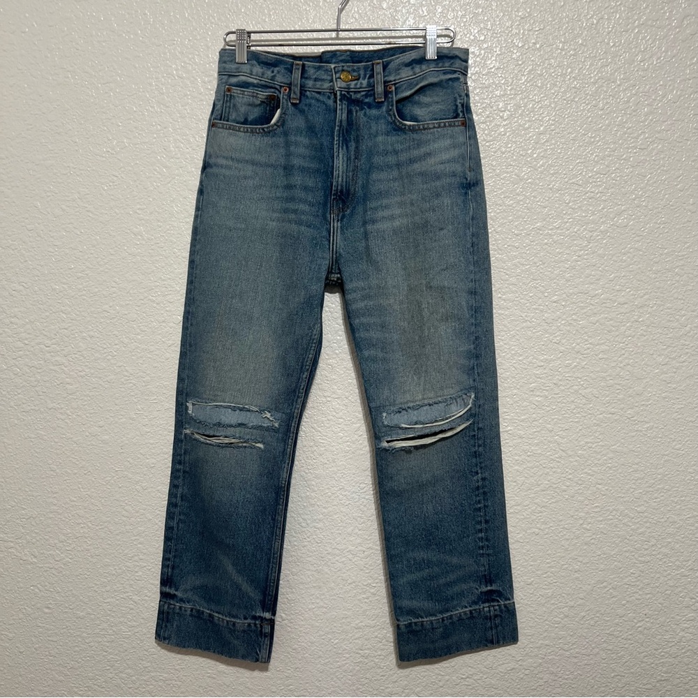 NWOT B SIDES BLUE JEANS Straight Leg High waisted 26